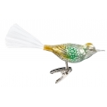 Green bird, 13cm